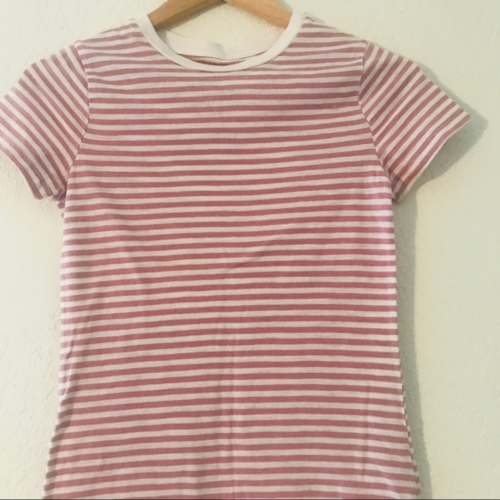 Mossimo Supply Co stripped ss shirt XS - Picture 2 of 3